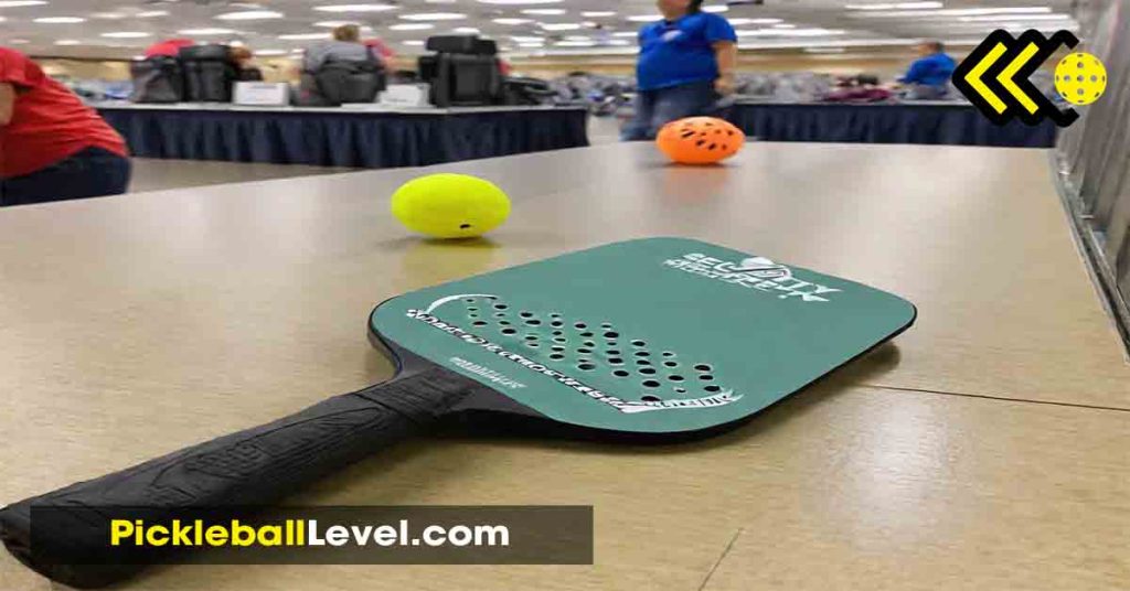 pickleball paddle at the security checkpoint
